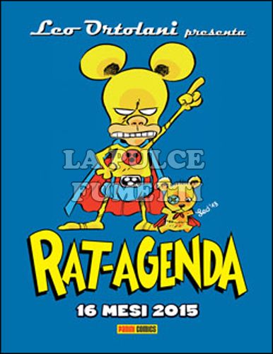 RAT-MAN AGENDA 16 MESI 2015 - BROSSURATA + LA SALITA!